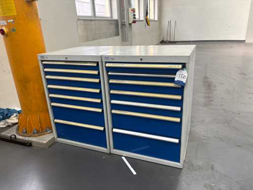PFEIFFER Lot Workshop drawer cabinets without contents