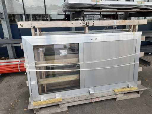 3x Industriële Aluminium deuren (ongebruikt)