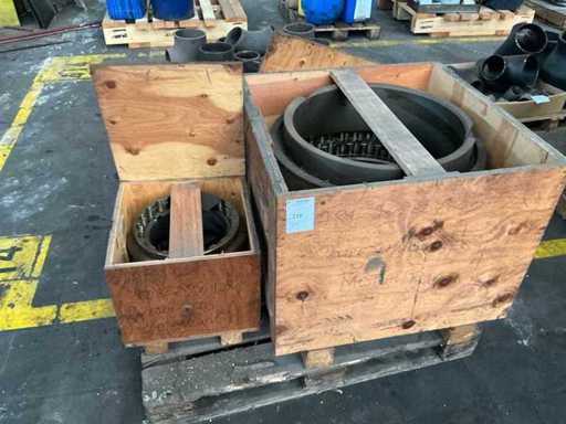 SMS Schloemann-Siemag Clamping Ring (2x)