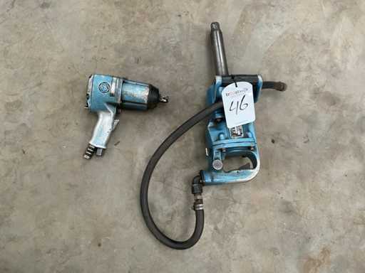 Toku Pneumatic Impact Wrench (2x)