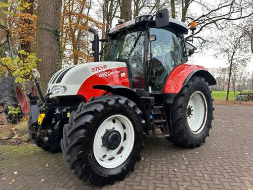 2014 Steyr 4120 Profi CVT Vierwielaangedreven landbouwtractor