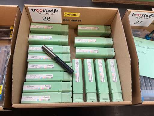 Fraise de finition en carbure massif (15x)