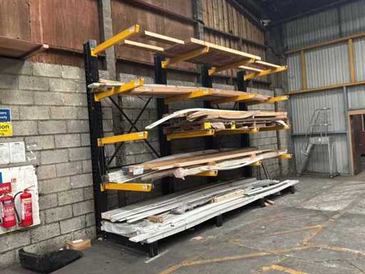 Porte-à-faux monoface 4x16