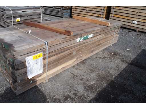 0,80 m³ Padouk 65mm