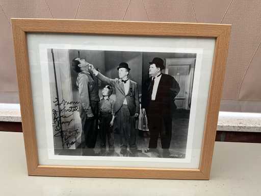 Holzgerüst LAUREL & HARDY