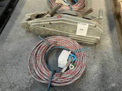 Treuil à câble métallique / Tirfor