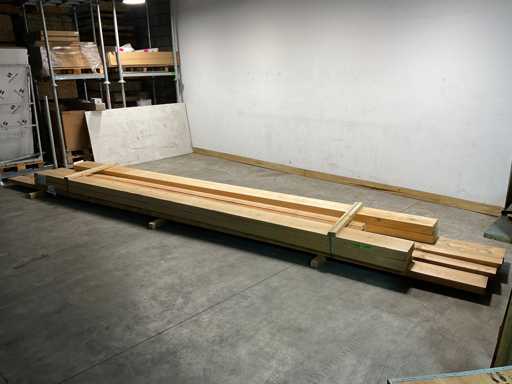 Partij Douglas en Vurenhout 500-750 cm