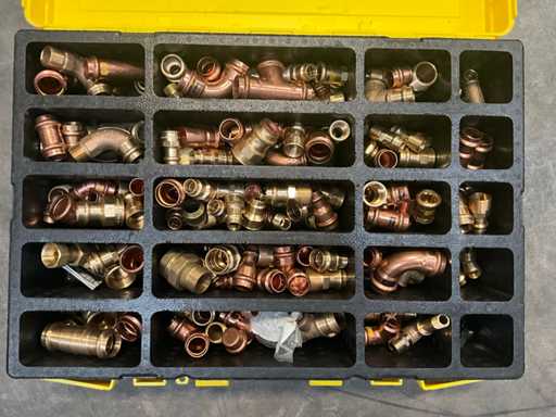 Koper en messing koppelstukken