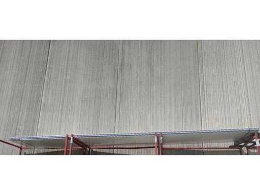 Sandwichisolatiepanelen voor daken van 6 meter (3x)