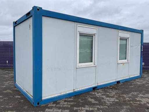 Container unit met lockers