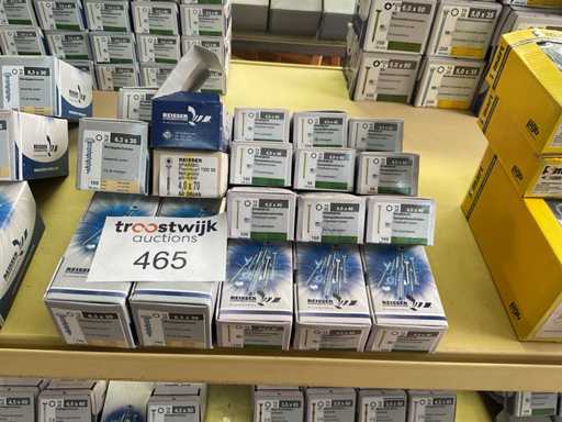 12 boxes of chipboard screws; Mounting Screws