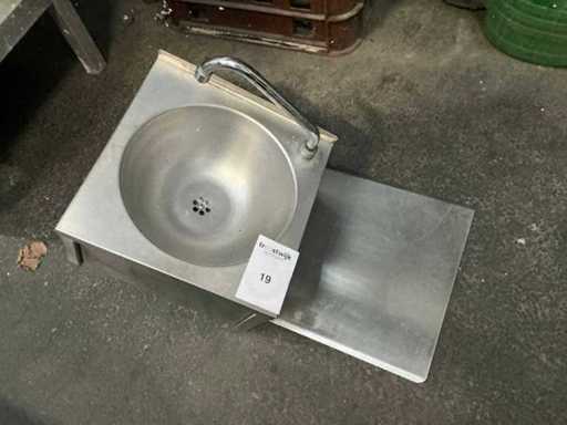 Laveuse à mains en acier inoxydable avec contrôle de genou