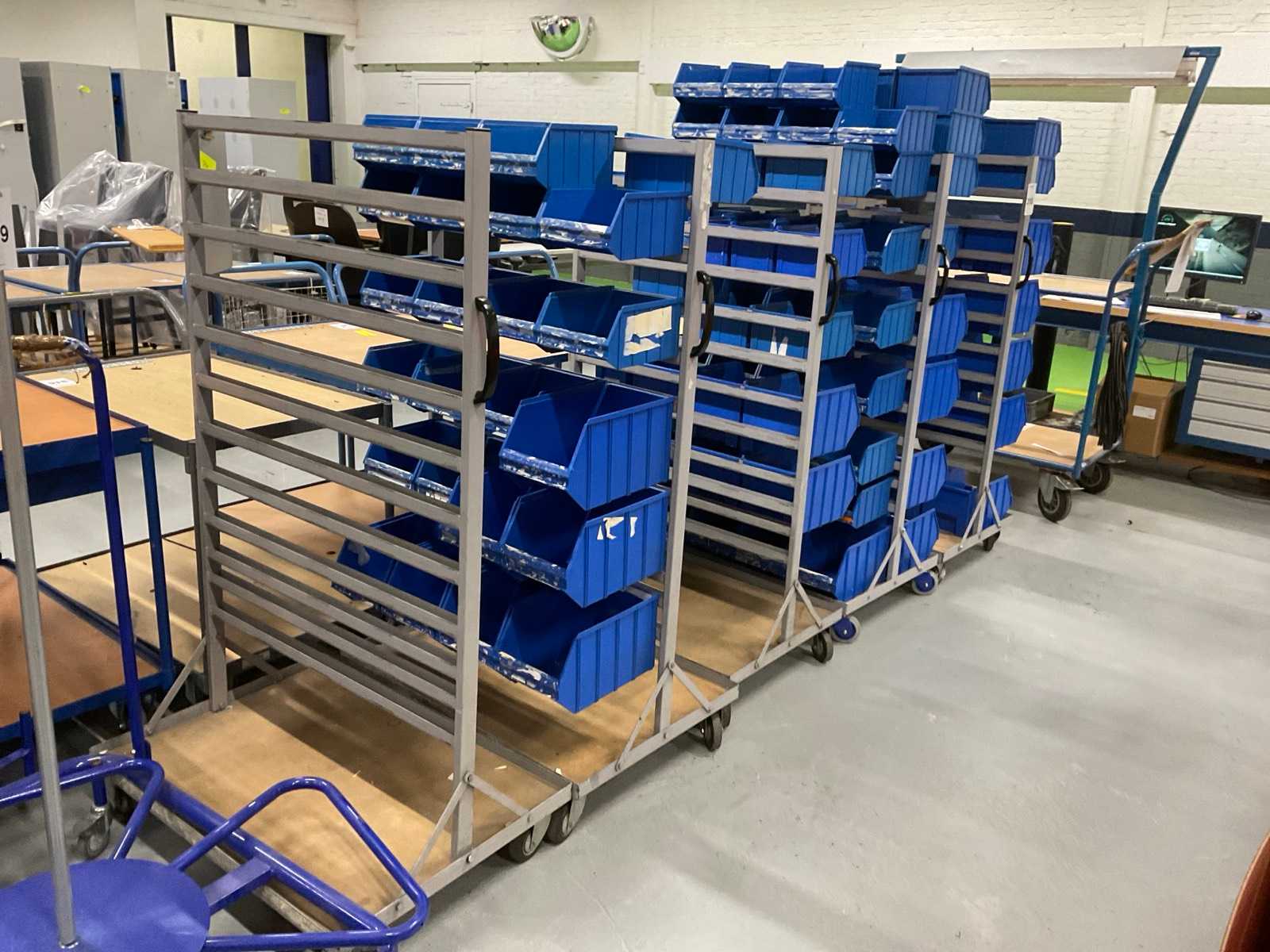 Overtoom Storage Box Trolley (5x)