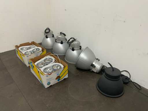 Lotto di illuminazione da negozio