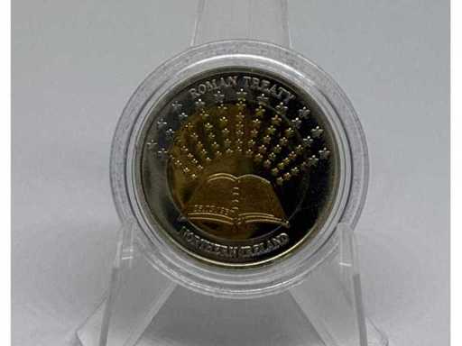 Argento placcato colorato – Svezia 2 Euro "50 År Romfördraget" – 2007