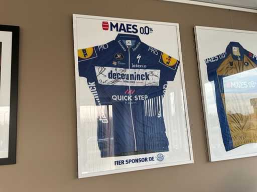 Signed Cycling Jersey The Wolfpack Maes