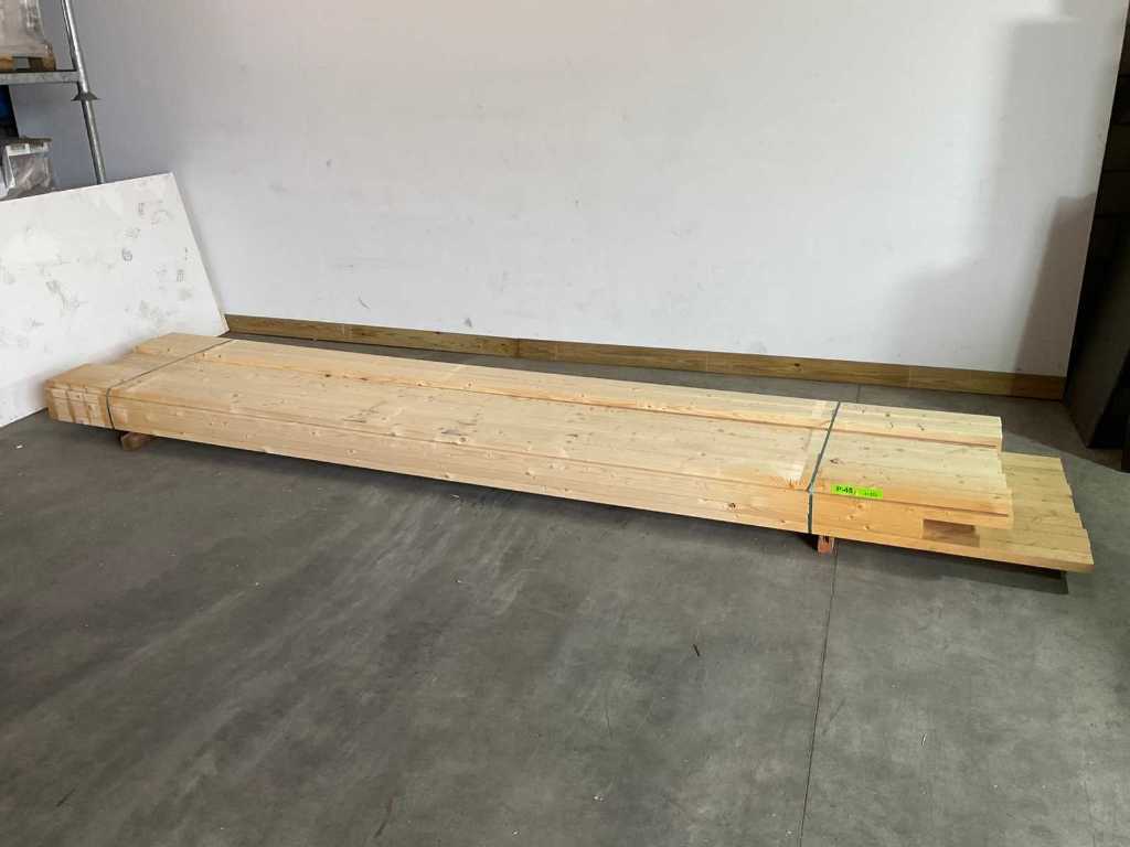 vuren plank diverse lengtes (32x)