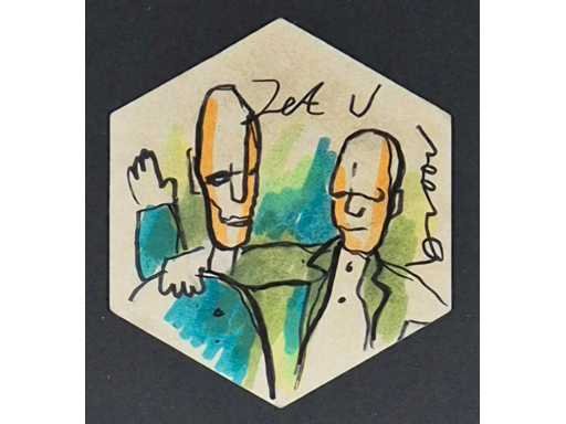 Bierviltje Herman Brood ‘Zet U’