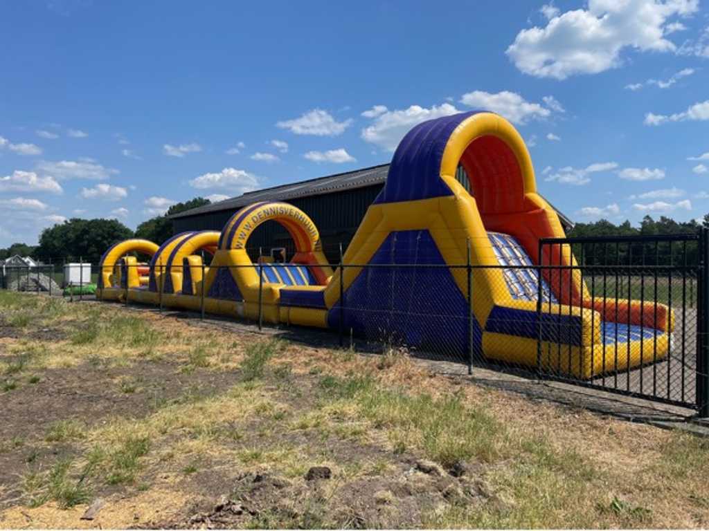 Obstacle course 24mtr bouncy castle