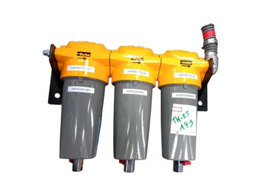 PARKER - ACSPX025EGMX - Lot de 3 Filtre OIL-X