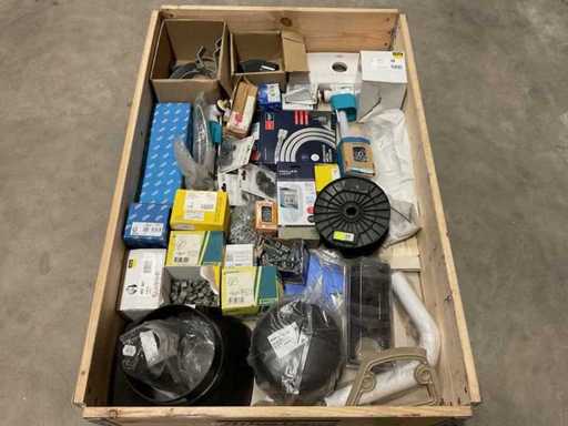 Partij installatiemateriaal