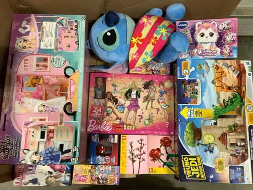 XXL paletowe zabawki nowe z Lego i Vtech