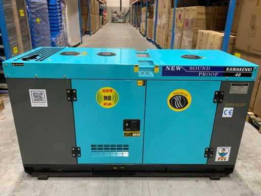 2023 Kawakenki KK40-III-SSS Cichy generator diesla 40kva