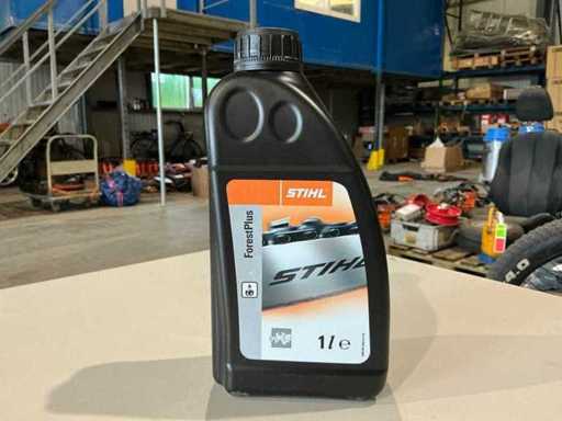 6x bouteille d’huile Stihl Forest Plus pour tronçonneuse