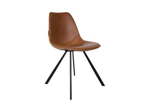 Scaun de bucătărie Dutchbone Franky Brown (8x)