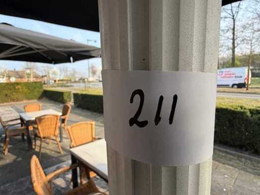 Sediamo Parasol 400x400 cm