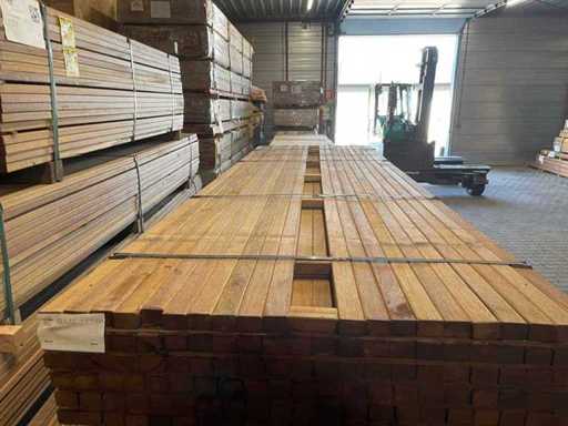 Guyana Teak Latten Geschaafd 2750x40x27mm (130x)