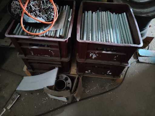 Draadeinden 16mm 33cm lang (30x)