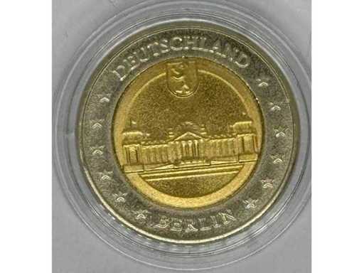 Gold 999 (1/200 oz) – 5000 Francs CFA "Victoria Angel – Bullion Coins of the World" Coin – Republic of Chad – 2020 – 40 mm