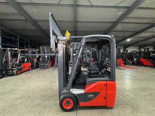 Serviciu 2020 + UVV 04/2027 Linde E12 EVO 1.200kg Duplex 280cm Reglator furcă Stivuitor electric 467 ore