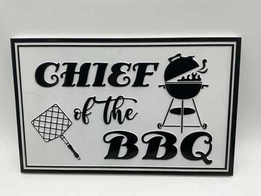 Décoration du chef du barbecue de Migros (100 fois)
