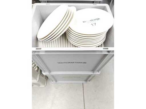 Bonna - Piatto per dessert - Porcellana: piatti per dessert (100 volte)