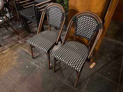 Chaise de terrasse « Paris » (2x)