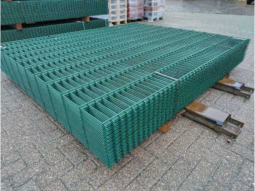25x Heras - Dubbelstaafs hekwerk 8/6/8 (25x) 2,03m groen