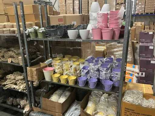 Partia różnych wiader cynkowych/innych (1505x)