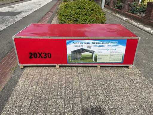 SKLP SK-ZP20 20FTx30FT Garage Abri de garage Structure en acier