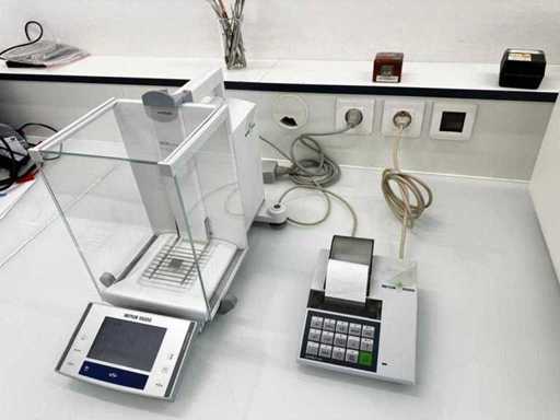 Mettler Toledo - XS204 - Analytische balans met printer