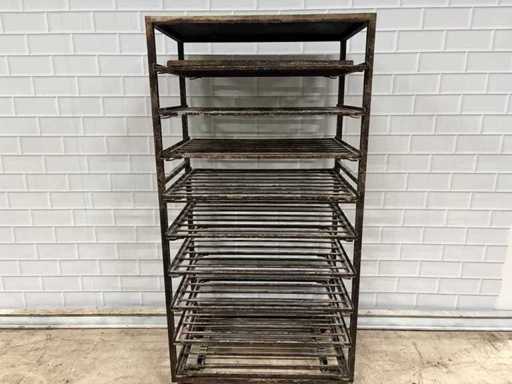 8 pezzi - Acciaio inox - Carrello per forno