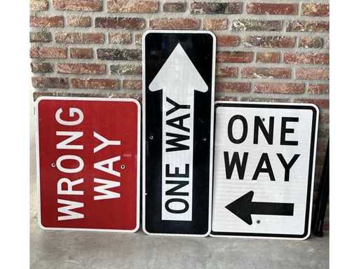 Wanddecoratie - USA Traffic