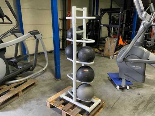 diversen medicine ball en slam ball 5x Krachtstation