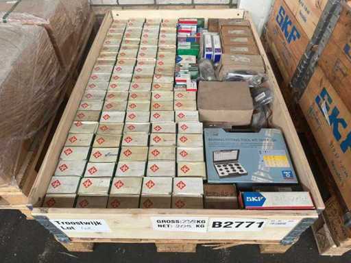 209 kg net bearings from SKF, INA, NTN, SNR, NSK, IKO and others
