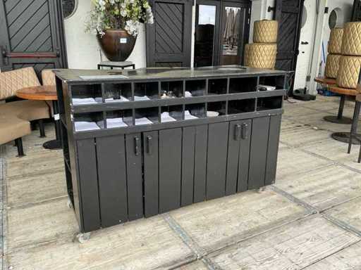4000A Küchenwagen 184x74x119 cm