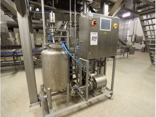 2014 Van den Heuvel CIP cleaning system
