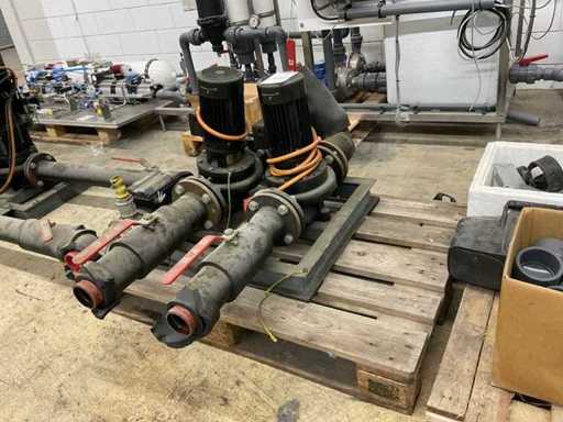 Grundfos MG80A4-19FT-100C Pompa odśrodkowa na poślizgu (2x)