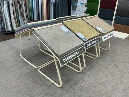 Winkelrek met tapijt samples (16x)