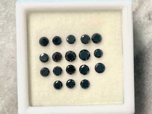 Diamant noir certifié 3,04 carats